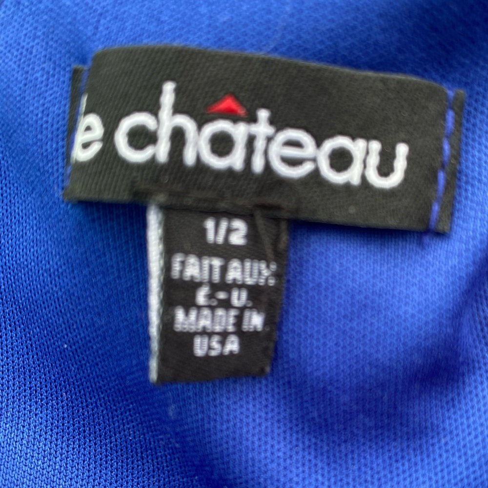le Chateau LT NAVY Sequin Lace Short Backless Dress, 1/2 Spring Sale - Picture 4 of 4